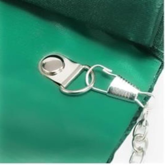 Evening Clutch Crossbody Bag Green Purse Wedding Handbag Party Prom Bridal Gift - Picture 10 of 10